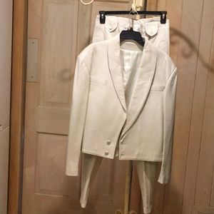 Vintage 80’s Leather pant and jacket